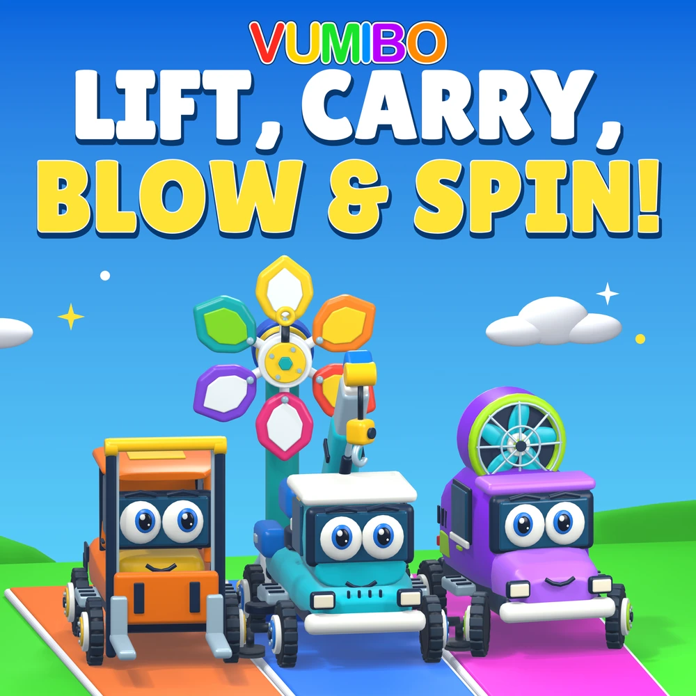 Vumibo's Lift, Carry, Blow & Spin! album cover